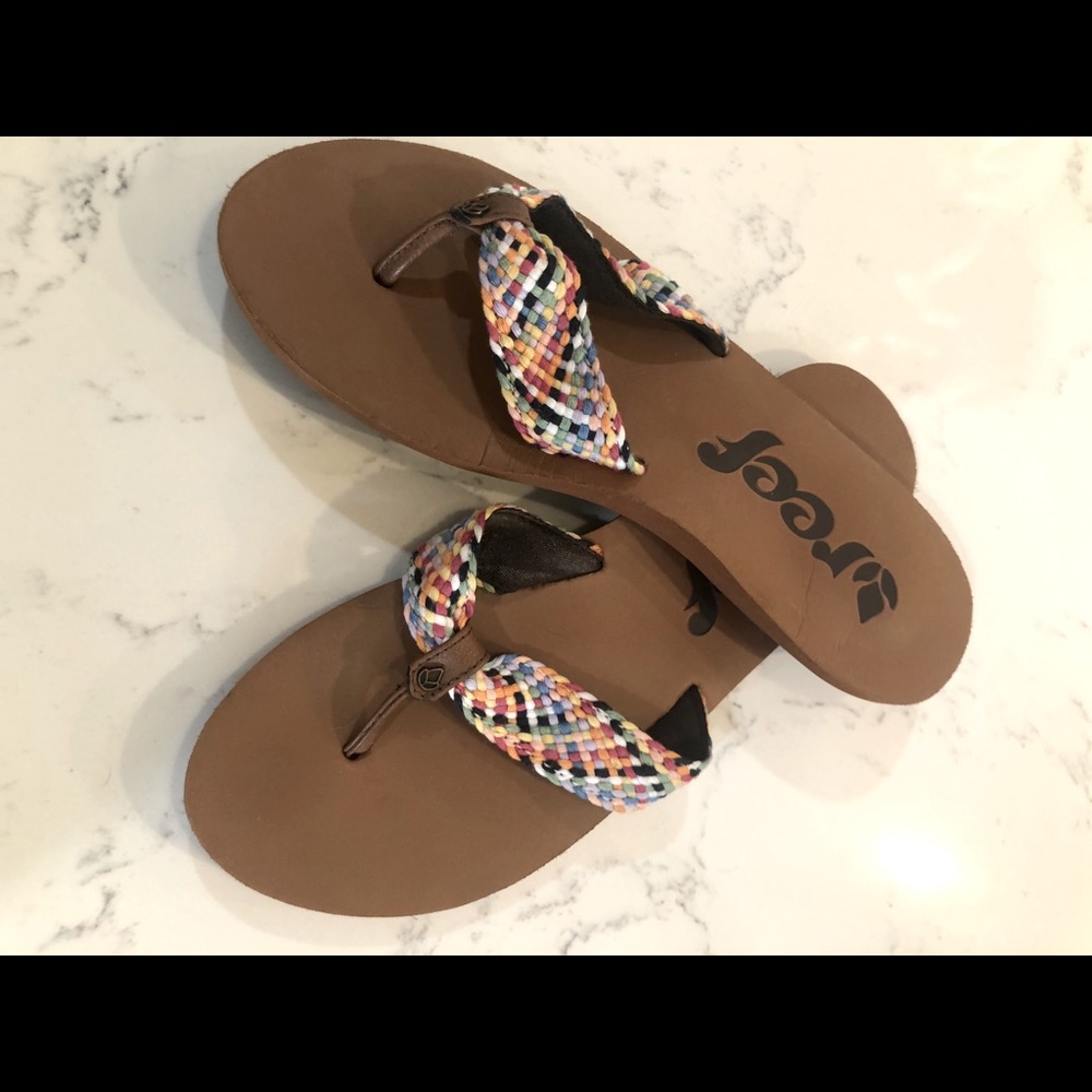 Beans new Reef sandals!